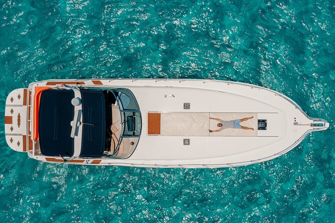 Private Luxury Yacht 55FT Rental in Cancun - Snorkeling, the lily pad, and the open water