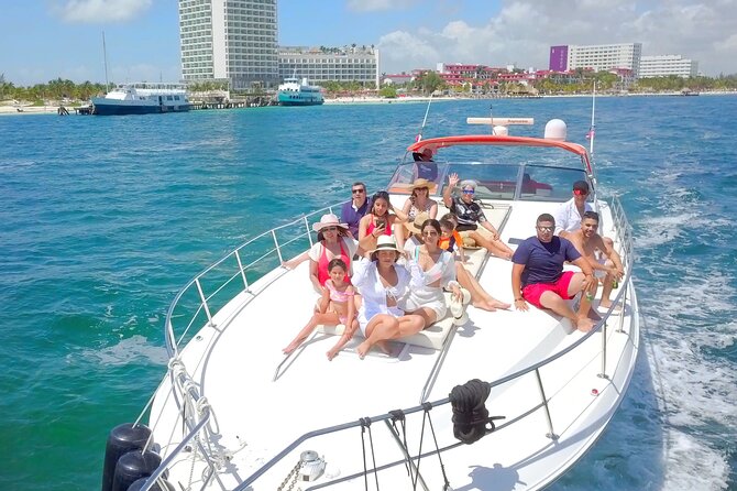 Private Luxury Yacht 55FT Rental in Cancun - Playa Norte and Punta Sur on Isla Mujeres