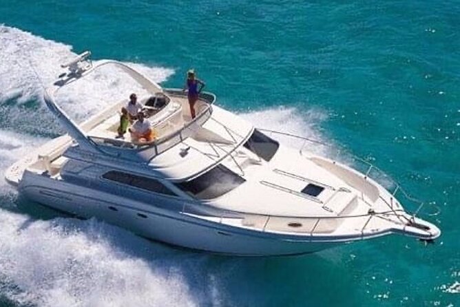 Private SeaRay 47ft Yacht Rental Cancun 23P6 - Choosing two, four, or six hours