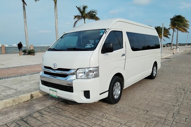 Private shuttle service to Cancun Airport, from hotel or lodging - The ride itself: cool air, water, and a direct route