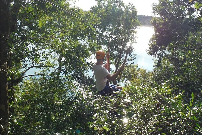 Private Tour: Jungle Adventure at Punta Laguna Nature Reserve - Ziplining brings the action