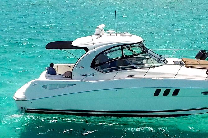 Private Tour of Cancun to Isla Mujeres by 45-foot Yacht. - The run from Cancun to Isla Mujeres
