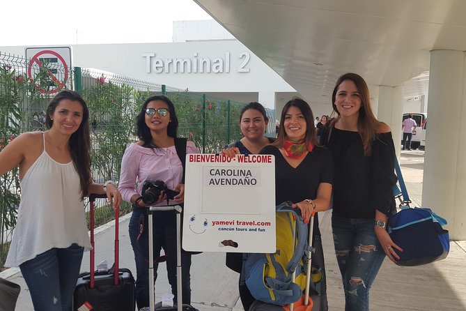 Private transfer to Cancun Airport from hotels in Cancun Area - The service record is strong, with two cautions
