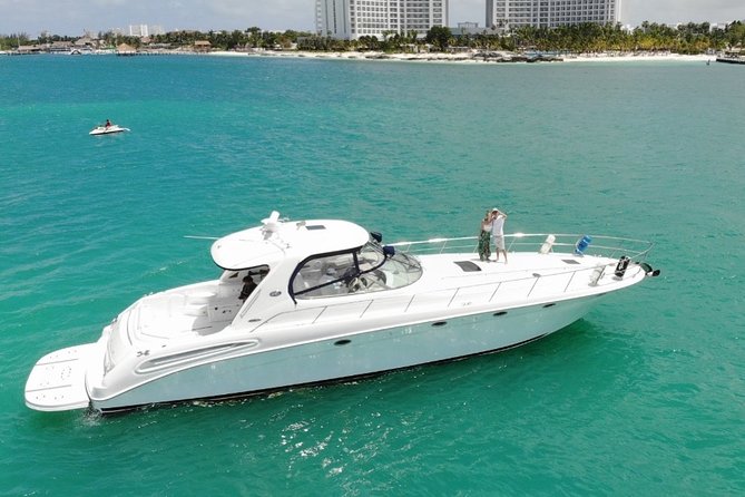 Private Yacht SEARAY SUNDANCER 60ft up to 20 pax 23P1 - What the Isla Mujeres route adds
