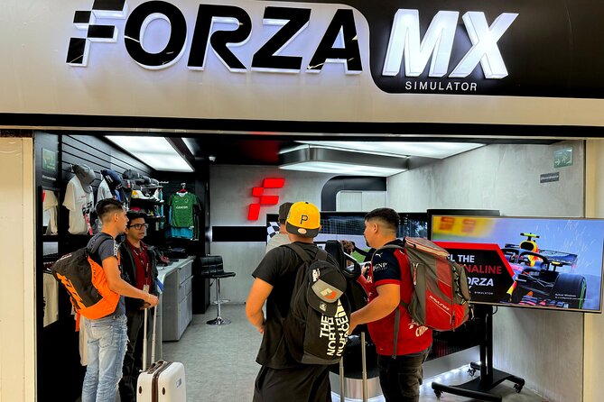 Professional racing simulator - A Good Use of Airport Time