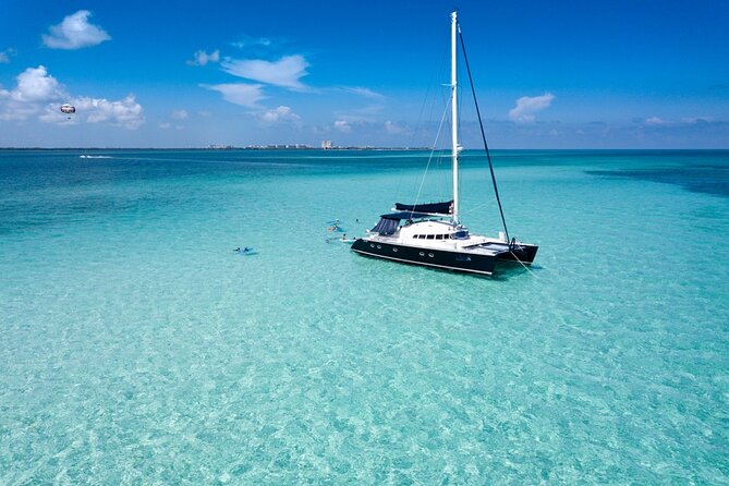 Puerto Morelos Secret Sandbar Catamaran Sail - Sailing from Marina La Bonita at 12:30 p.m.