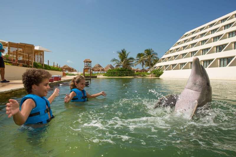 Punta Cancun: Swim with dolphins Interax - What the $138 price includes