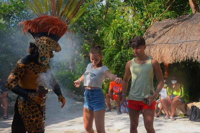 Reef Snorkeling & Jungle Speedboat Adventure with Mayan Ceremony - Snorkeling over reef habitat