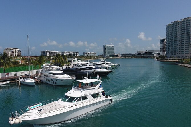 Rent a Private Yacht or Boat for 4 hrs from Playa Mujeres -SR55H4 - A private yacht day from Hacienda del Mar