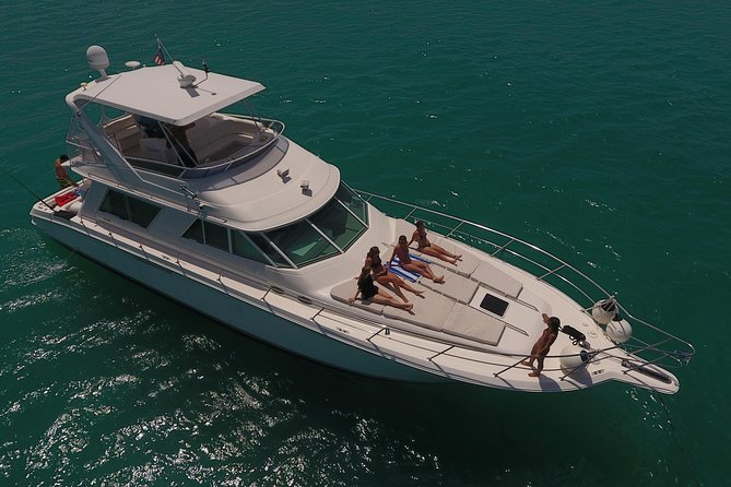 Rent a Private Yacht or Boat for 4 hrs from Playa Mujeres -SR55H4 - Boarding the 55-foot Sea Ray