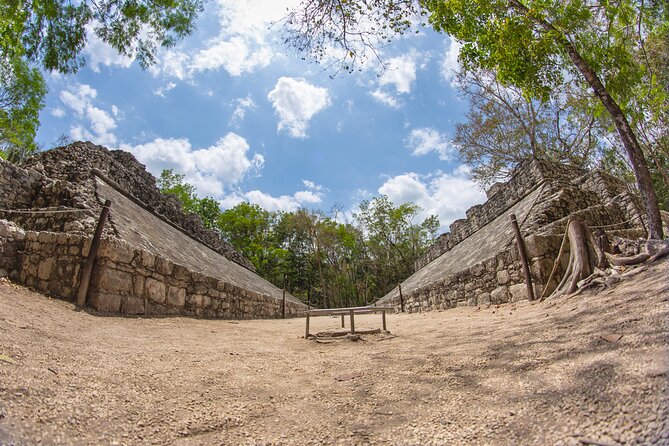 Rio Secreto and Coba Tour - Coba begins with jungle paths and Maya history
