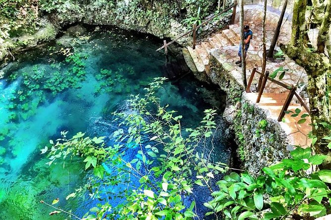 Route of the cenotes (ZAPOTE) - The second stop adds a water zip line
