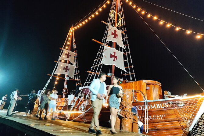 Sail Under Light of the Moon & Enjoy a Romantic Dinner in Spanish Galleon - A smaller cruise with a few practical limits