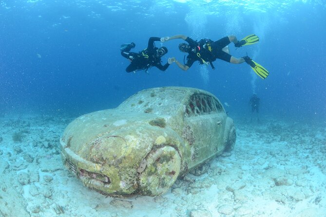 Scuba Diving Under Water Museum and Reef for beginners - The pool session is where confidence begins