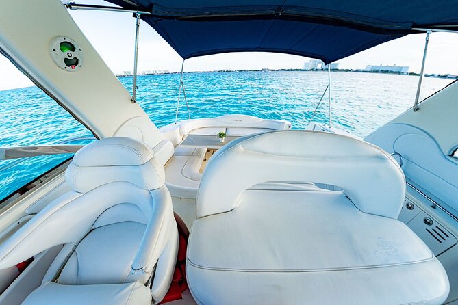 SeaRay 43ft Isla Mujeres, Snorkelling and more!! - What is included on the 43-foot SeaRay