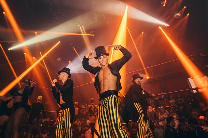 Skip the Line: Cancun Coco Bongo Regular Entrance Ticket - The Main Show: Acrobats, Music, and Movie Scenes