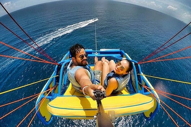 Sky Rider Oceanside Parasailing Experience in Cancun - Safety briefing, life jacket, and launch