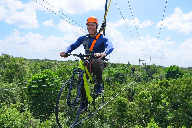 Sky Trail: Sky Bike, Tarzania, Bungee Swing & Zip Line with lunch - Why the Sky Bike is the main event