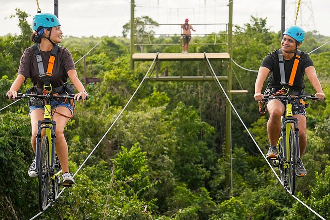 Sky Trail: Sky Bike, Tarzania, Bungee Swing & Zip Line with lunch - Tarzania, the zipline coaster
