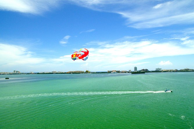Skyrider Parasailing Tour with Panoramic View of Cancun - Rising above Nichupte Lagoon