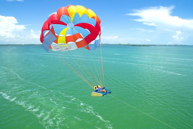 Skyrider Parasailing Tour with Panoramic View of Cancun - Check-in at Aquaworld and the short boat ride