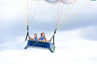 Skyrider Parasailing Tour with Panoramic View of Cancun