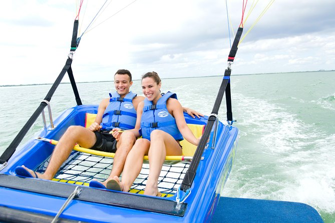 Skyrider Parasailing Tour with Panoramic View of Cancun - What the view is really like from 330 feet