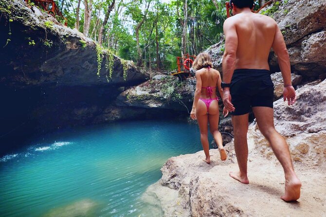 Small Group 3 Waterfall Cenotes Experience - Tequila tasting and the Mayan snack
