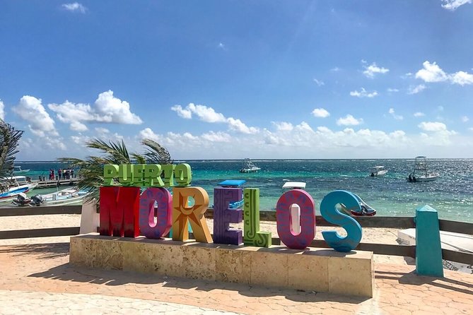 Snorkel in the second largest reef in the world Colorful tour in Puerto Morelos - Boarding the boat in Puerto Morelos