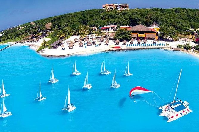 Snorkeling Adventure in Isla Mujeres - Snorkeling around the underwater museum