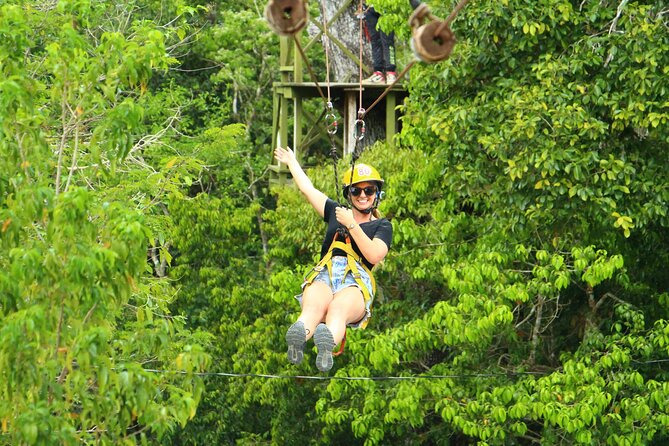Solo ATV 4 Ziplines, Lunch, Transportation and Tequila Tasting - Reaching the Cenote Route from Cancun