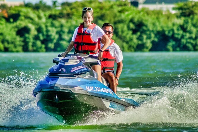 Speedboat across the Mangroves & Snorkel with Jet Ski Rental - Speedboating through Cancun’s mangroves