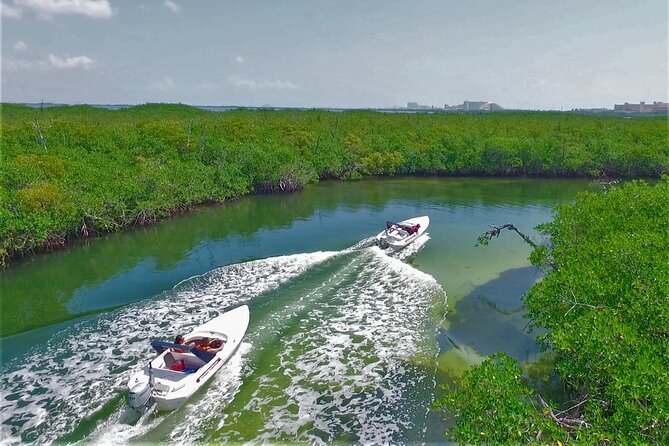 Speedboat Excursion: Thrilling Drive & Snorkel in Cancun Lagoon! - The speedboat ride: the main adrenaline hit