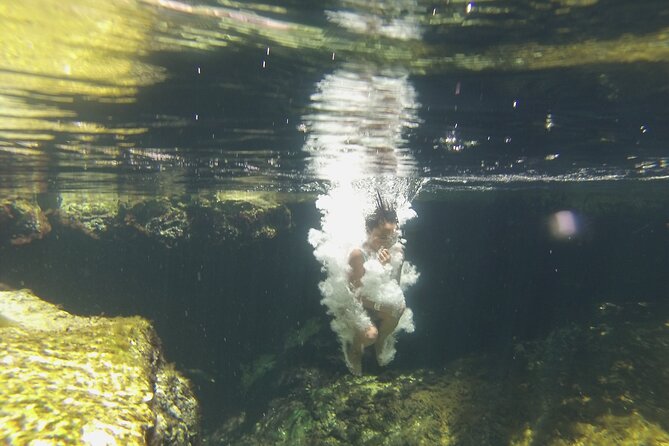 Swim with Turtles in Akumal, Cenote and Tulum Ruins Tour - Three very different Riviera Maya stops in one morning