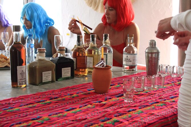 Tequila Tasting at El Fisherman Restaurant Cancun - Comparing blanco, reposado, and extra añejo