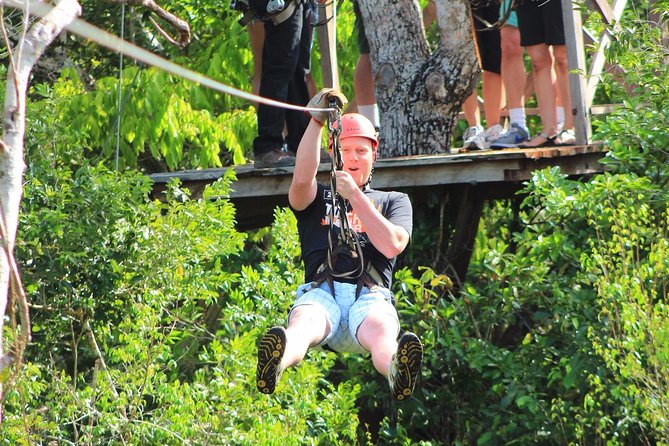 The best ATVs, zipline, cenote tour with lunch and transportation - Ziplines and horseback riding: expect variety