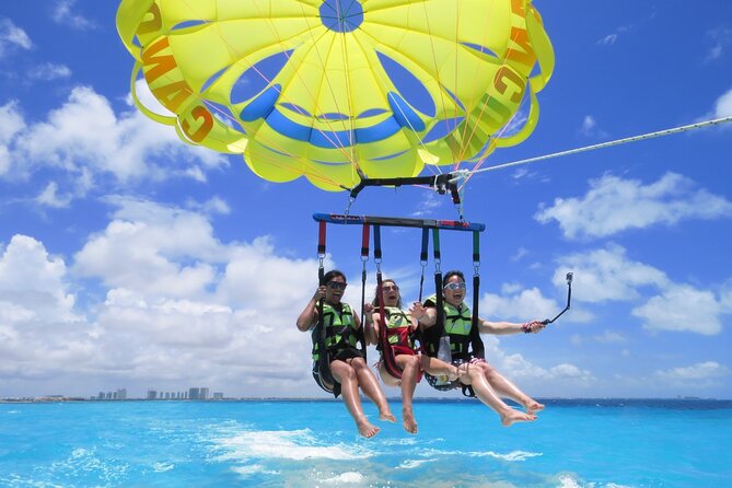 The Best Parasail Adventure & Transportation - Flying above Cancun for 30 minutes