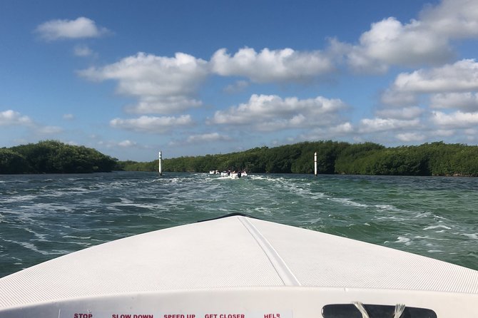 The Best Speedboat Tour In Cancun through Nichupte Lagoon, Snorkel included. - Punta Nizuc and the snorkel stop
