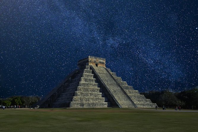 The majestic night show of kukulkan in Chichen Itza Valladolid & Cenote included - Lunch and tequila: convenient, but not the main event