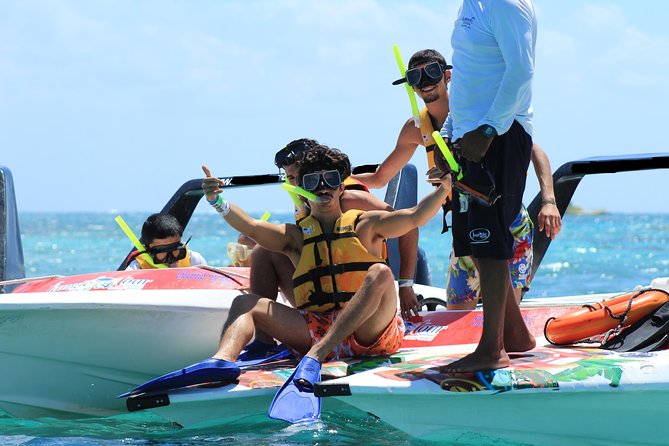 The most Intrepid Speedboat Adventure in Cancun Snorkel included - What the $55 price really covers