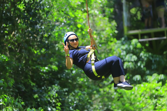 Top ATV's in Mexico includes Cenote, Ziplines, snack & transport. - ATV riding on muddy jungle roads