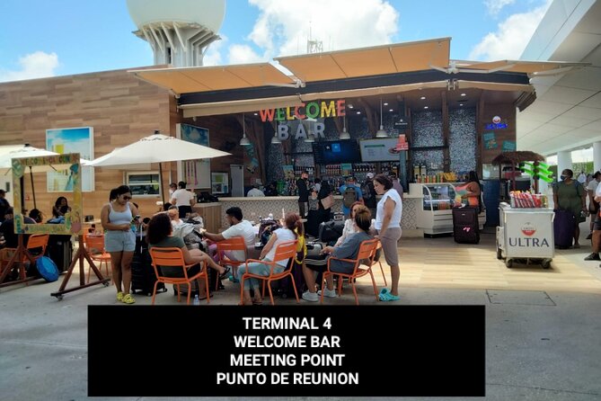 Transfer from Cancun airport to Cancun hotel zone 1 to 8 people - Delays, terminal changes, and other practical snags