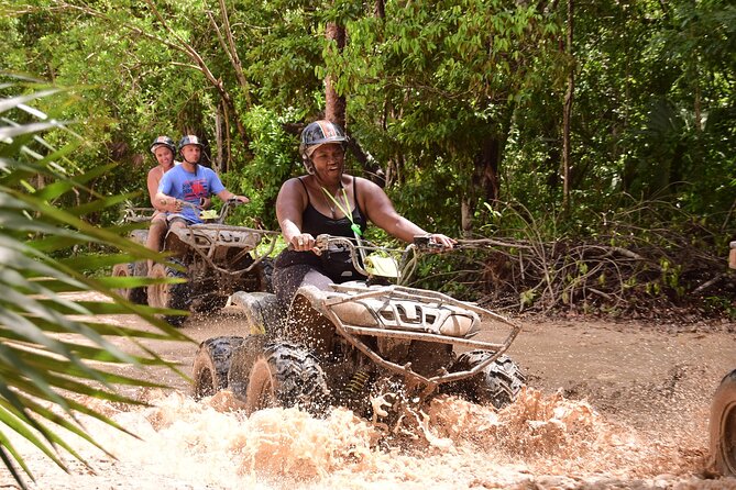 Tulum Adrenaline Tour ATV Ziplines and Cenote Swim Day - Mexican lunch after the activities