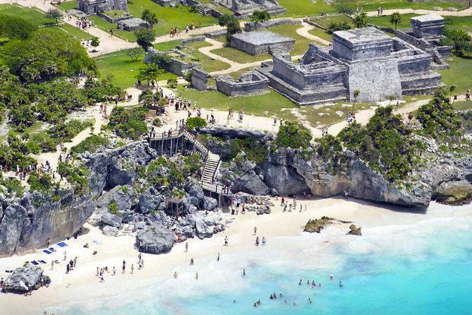 Tulum and Coba 4x1 with Cenote, Playa del Carmen, Mayan Village All Inclusive Tour - Coba and the 40-meter Nohoch Mul temple