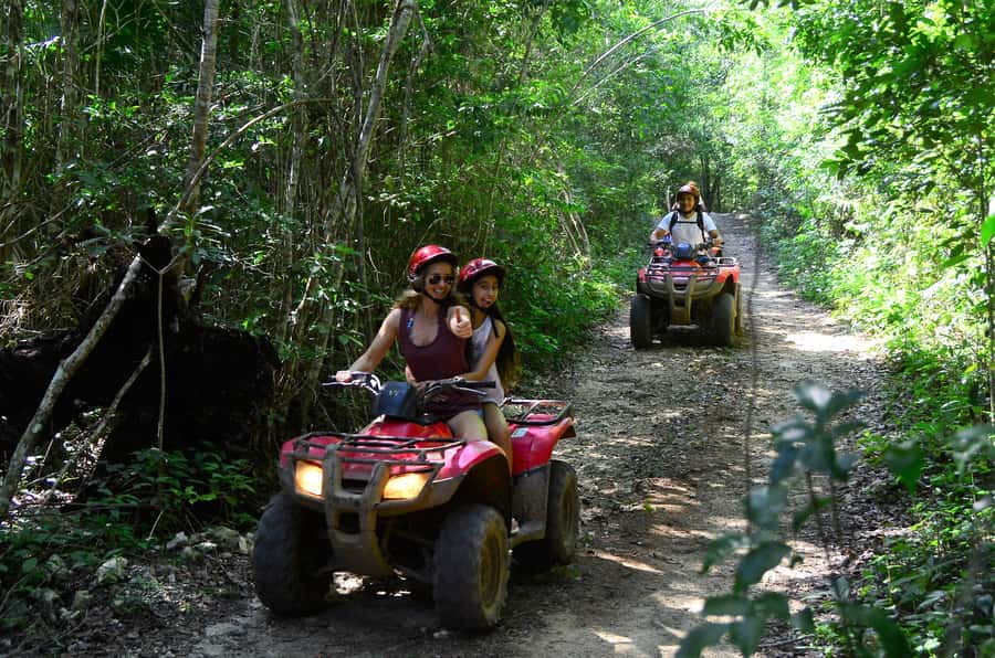 Tulum: ATV, Cenote, Zip lining and Rappelling Experience - A half-day of jungle action near Tulum