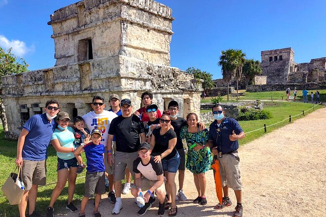 Tulum, Cenote and Playa del Carmen from Cancun - The bus ride and group size