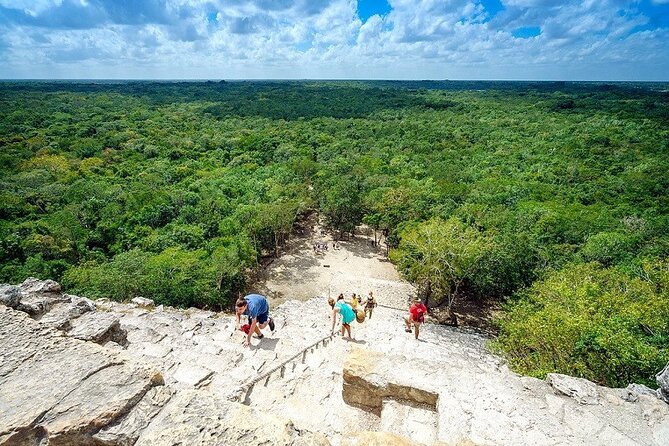 Tulum & Coba All Day Experience - Coba: inland ruins and local bicycle transport