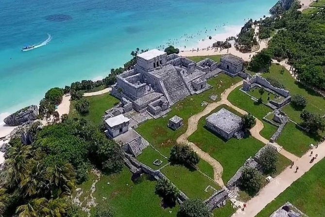 Tulum, Coba, Cenote and Playa del Carmen in Full-Day Tour from Cancun - Cenote Kuxtal, swimming, and a regional buffet