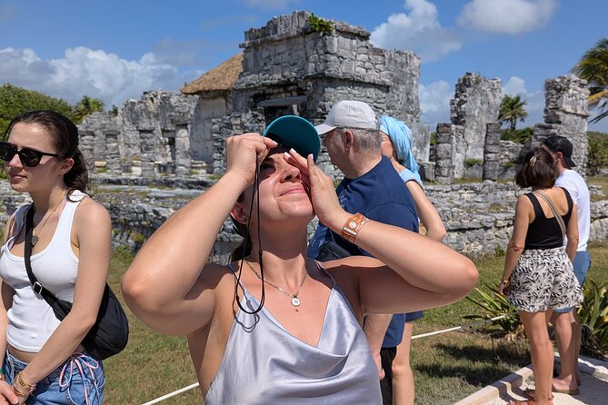 Tulum, Cobá, Cenote & Playa del Carmen 4-in-1 Full Day Tour - Lunch, drinks, and the long road between stops