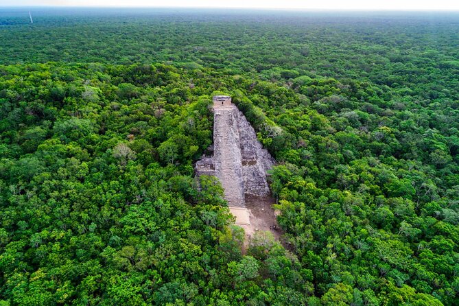 TULUM/COBA in small group - Cobá’s jungle setting and pyramid climb